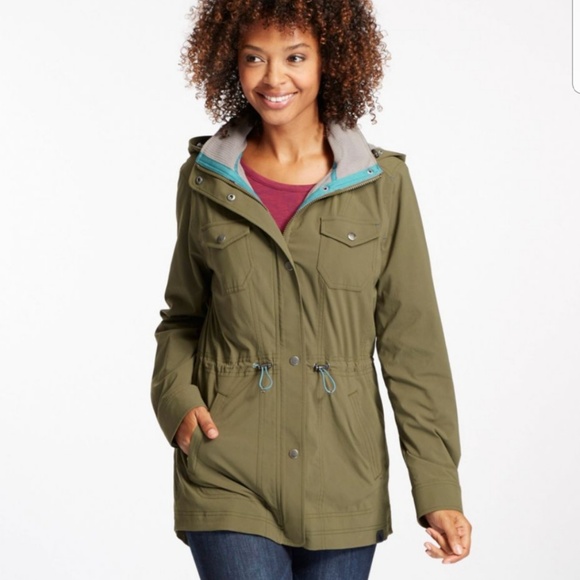 Ll Bean Fleece Lined Luna Jacket 